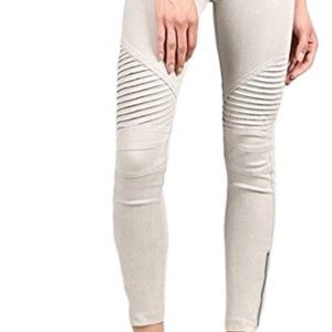 Light Grey Moto Jeggings